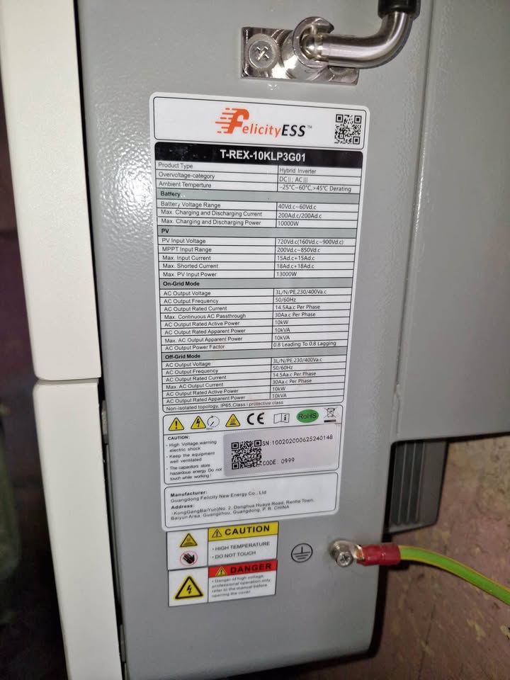 10 kW Hybrid Solar Inverter & Battery Storage Kit